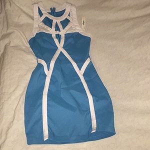 Small light blue dress